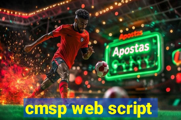 cmsp web script